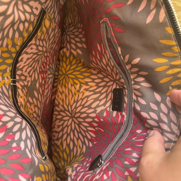 Vintage Lodis Black Leather Tote Bag - Picture 6 of 10